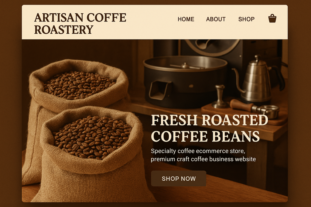 Coffee Roastery Website