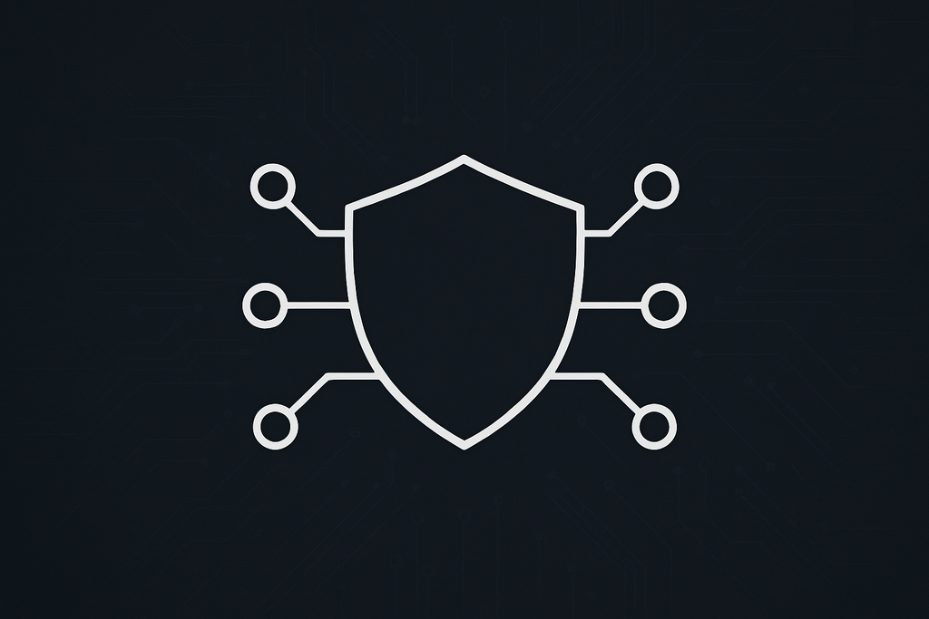 Minimalist Shield Network Icon